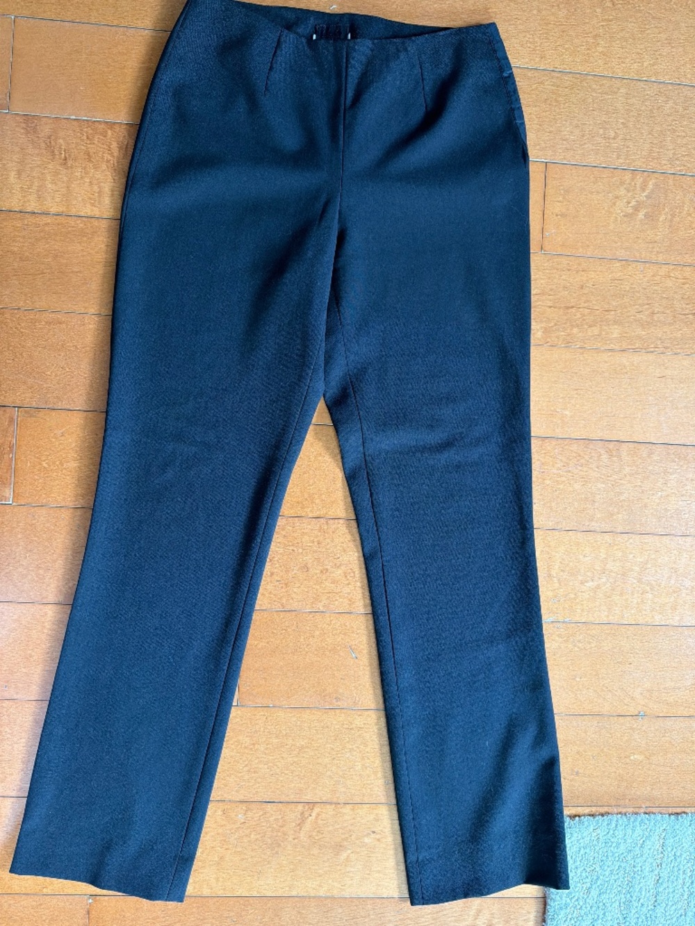 Dolce & Gabbana black crepe dress pants